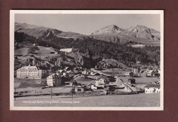 DAVOS - Spital - Thurgauischer Heilstätte - 1934