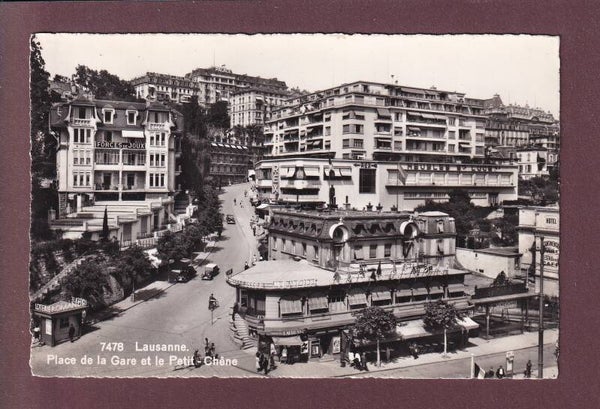 LAUSANNE - Petit-Chêne - Rex - Forces de Joux