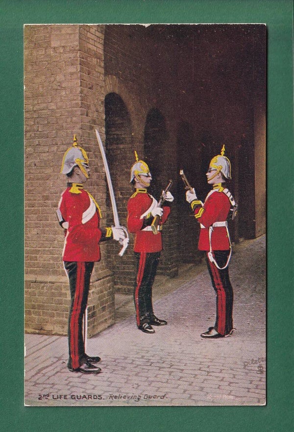 LONDON - Second LIFE GUARDS - Relieving Guard