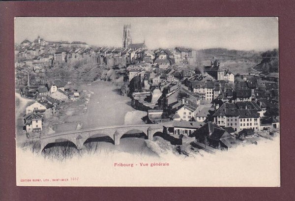 FRIBOURG - Vue partielle - Sarine