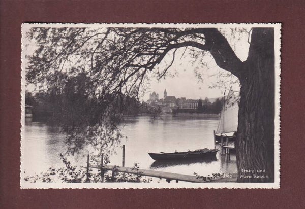 THUN - Aare Bassin - 1923 // Falte //