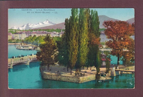 GENEVE - Île Rousseau