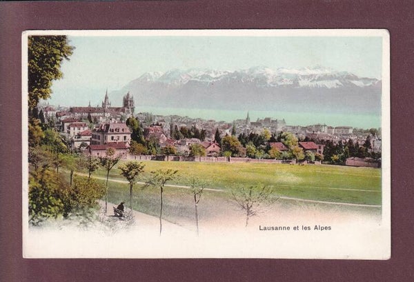 LAUSANNE et les Alpes
