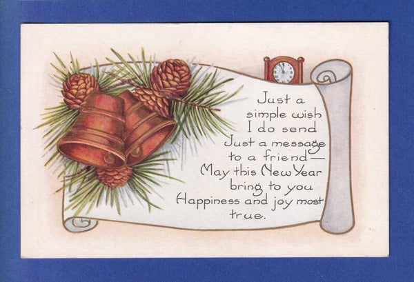 NEW YEAR - Bells - Pinecones