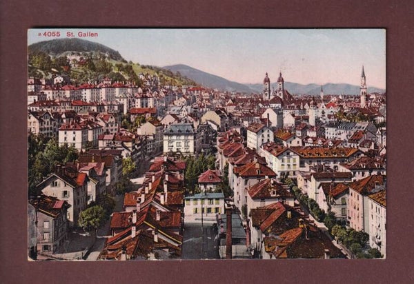 ST. GALLEN - Teilansicht - 1914
