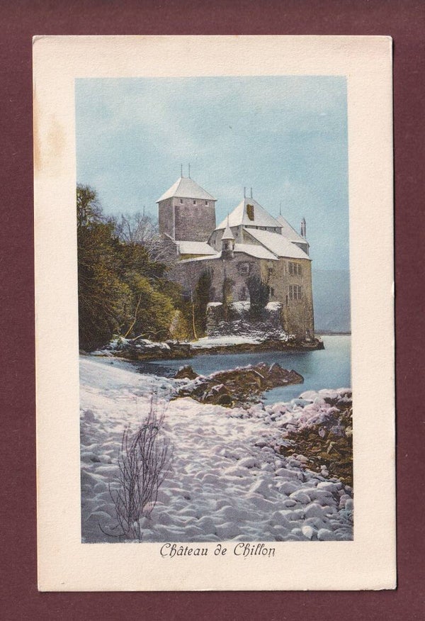 Château de CHILLON sous la neige