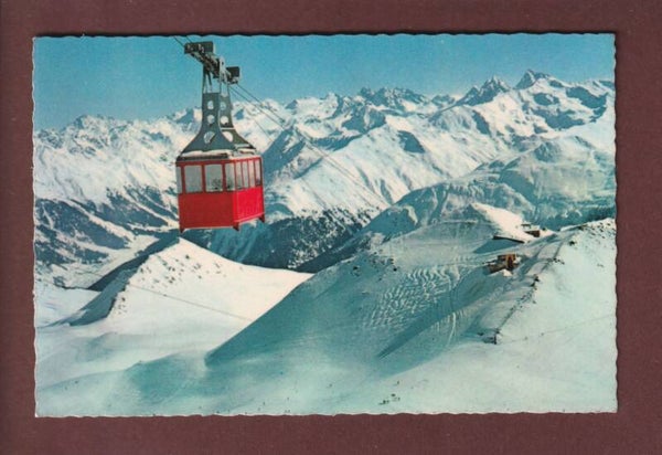 DAVOS - PARSENN - Weissfluhgipfelbahn - 1958
