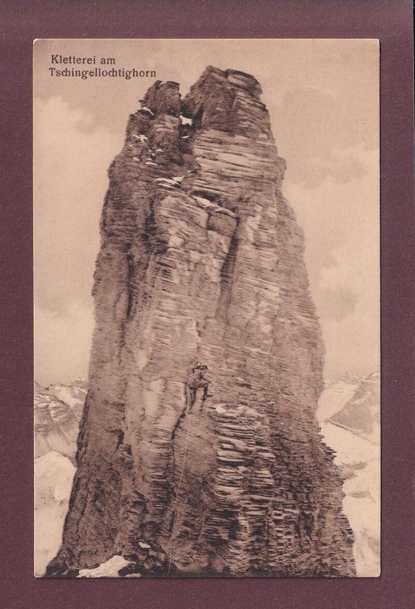 Kletterei am TSCHINGELLOCHTIGHORN