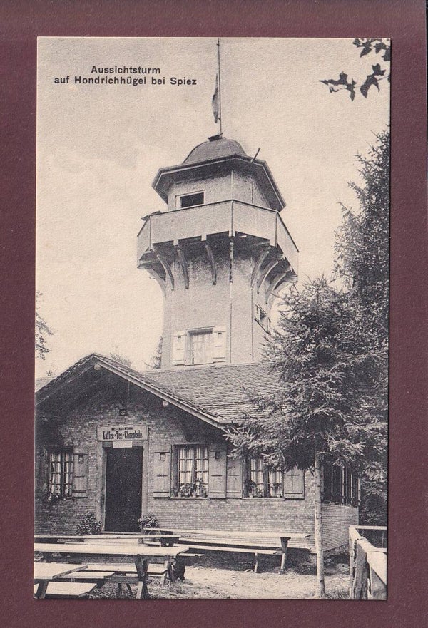 HONDRICHHÜGEL bei Spiez - Aussichtsturm