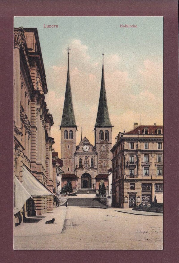 LUZERN - Hofkirche
