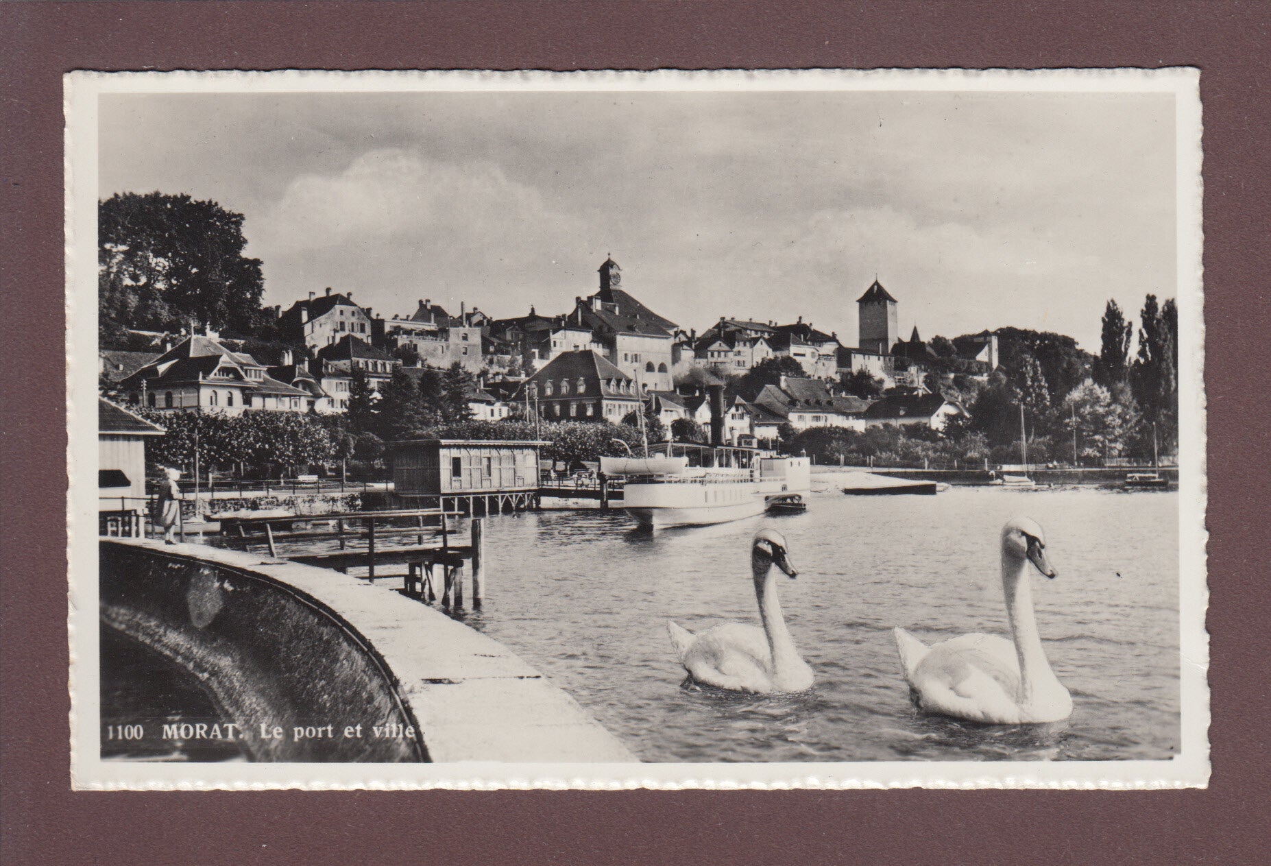 MORAT - Port - Cygnes - 1942