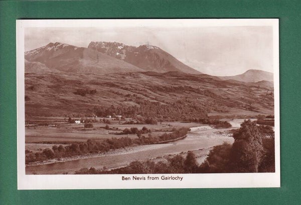 BEN NEVIS from Gairlochy - 1950