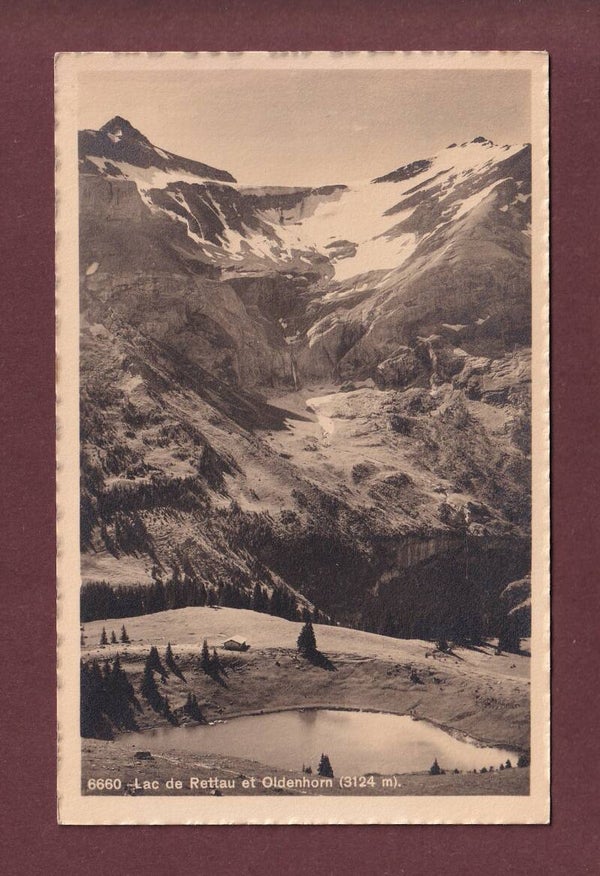 LAC RETAUD - Oldenhorn - 1923