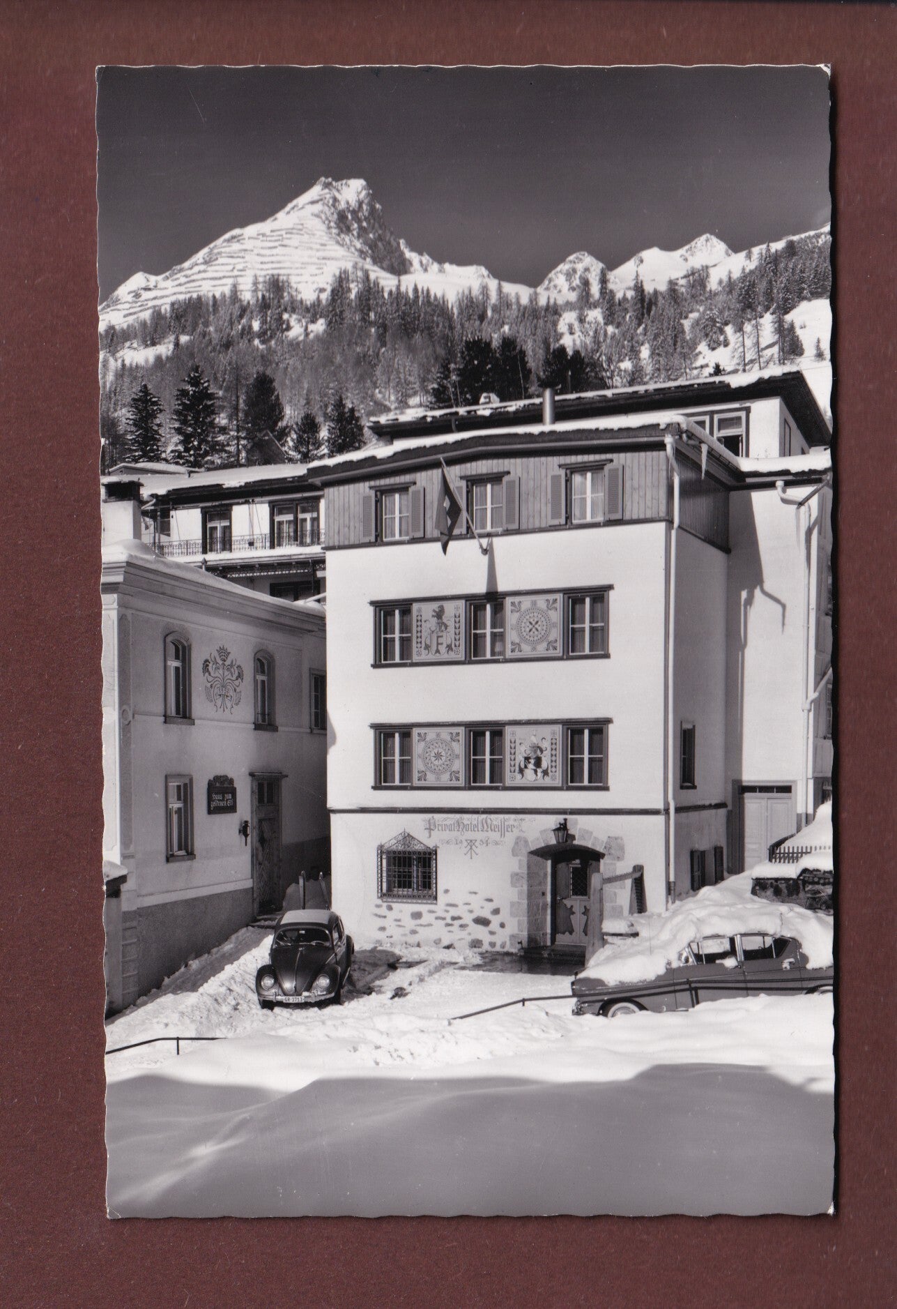DAVOS - Privat-Hotel Meisser - 1963