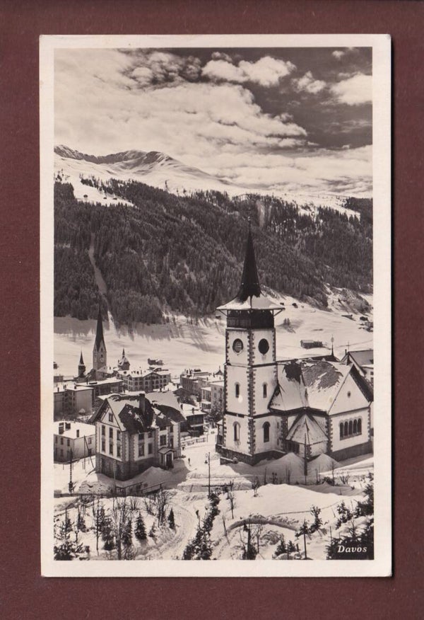 DAVOS - Teilansicht - 1934
