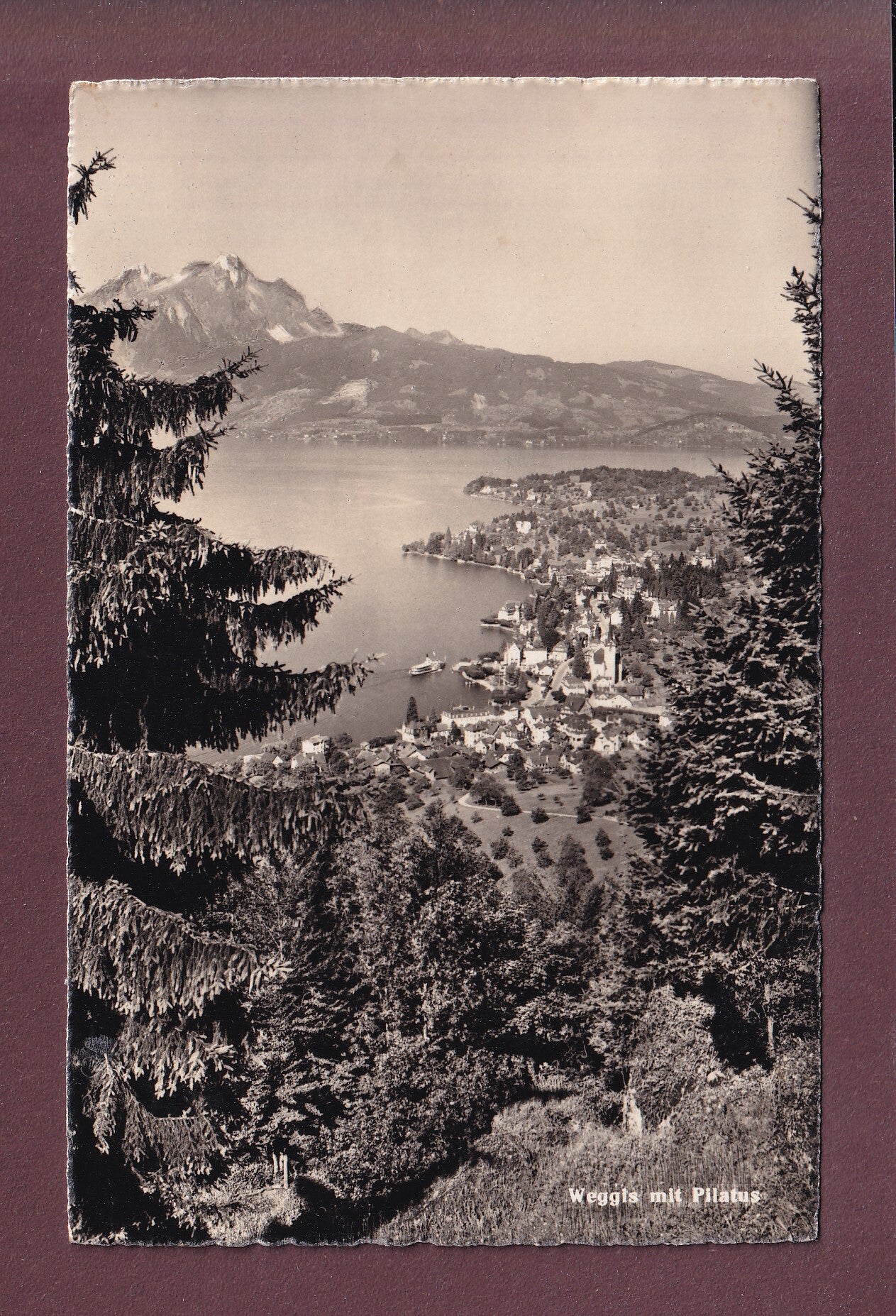 WEGGIS - Pilatus - 1949