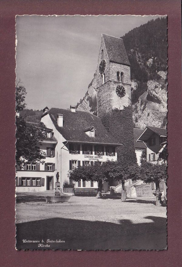 UNTERSEEN bei Interlaken - Gemeinde-Amthaus - 1942