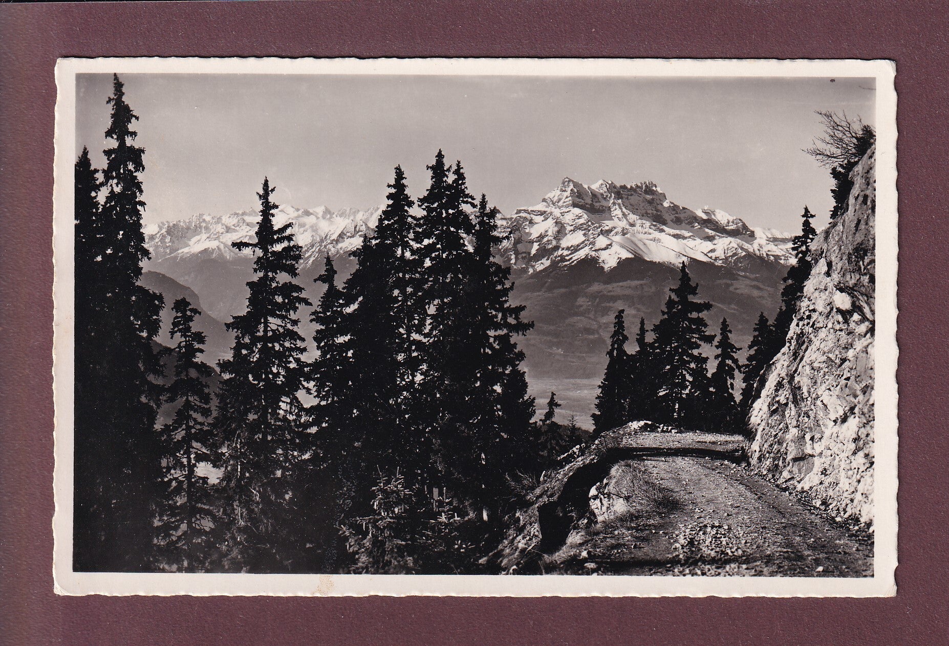 LEYSIN - Dents du Midi - 1952