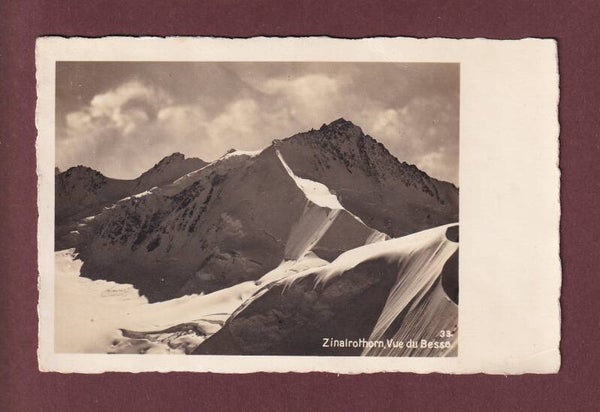 ZINALROTHORN vue du Besso - 1927