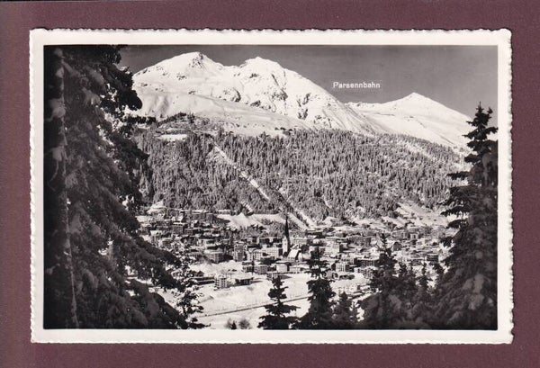 DAVOS - Parsennbahn - 1952