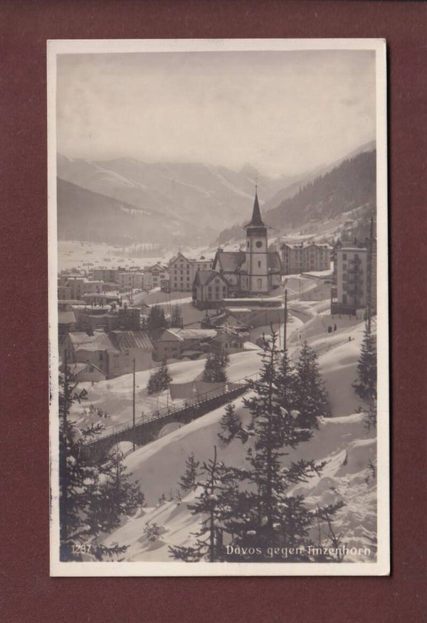 DAVOS - Teilansicht - 1914