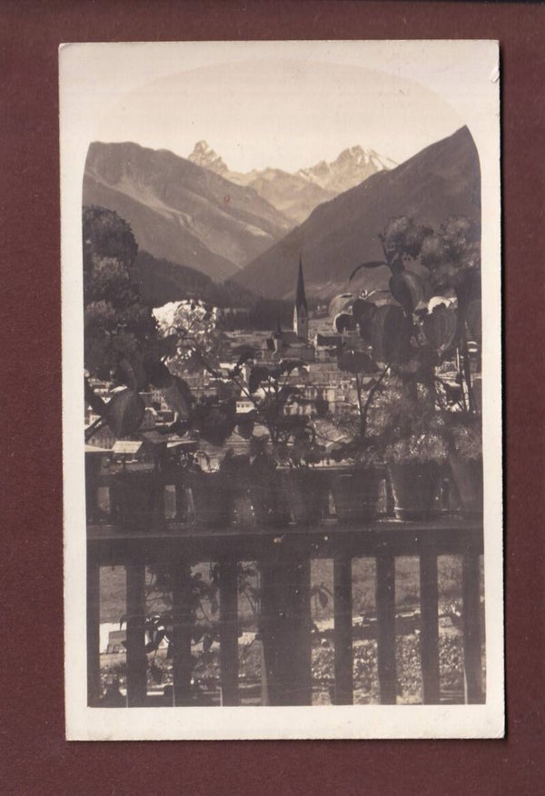 DAVOS-DORF - Ausblick von Stolzenfels - 1925