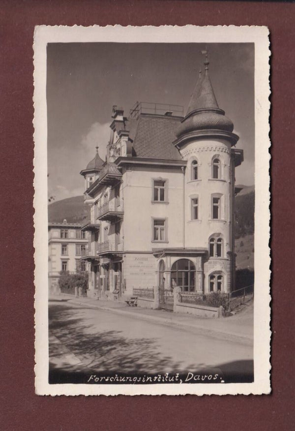 DAVOS - Forschungsinstitut - 1926