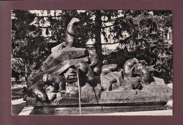 ZERMATT - Murmeltierbrunnen - 1950