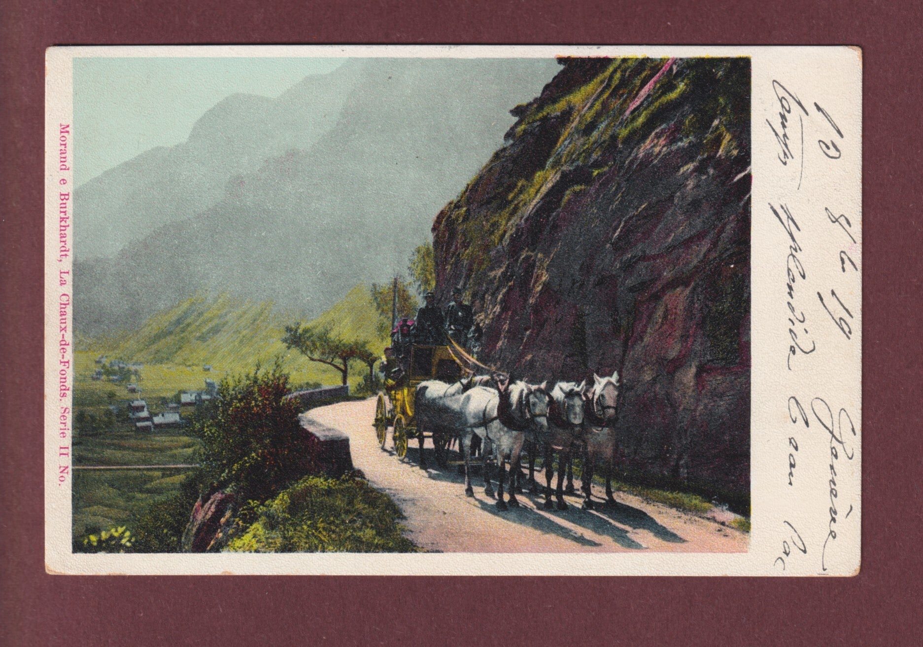 POSTKUTSCHE - 1900 UPU