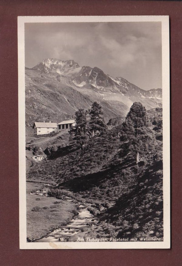 Am TSCHUGGEN - Flüelatal - Weisshorn - 1949