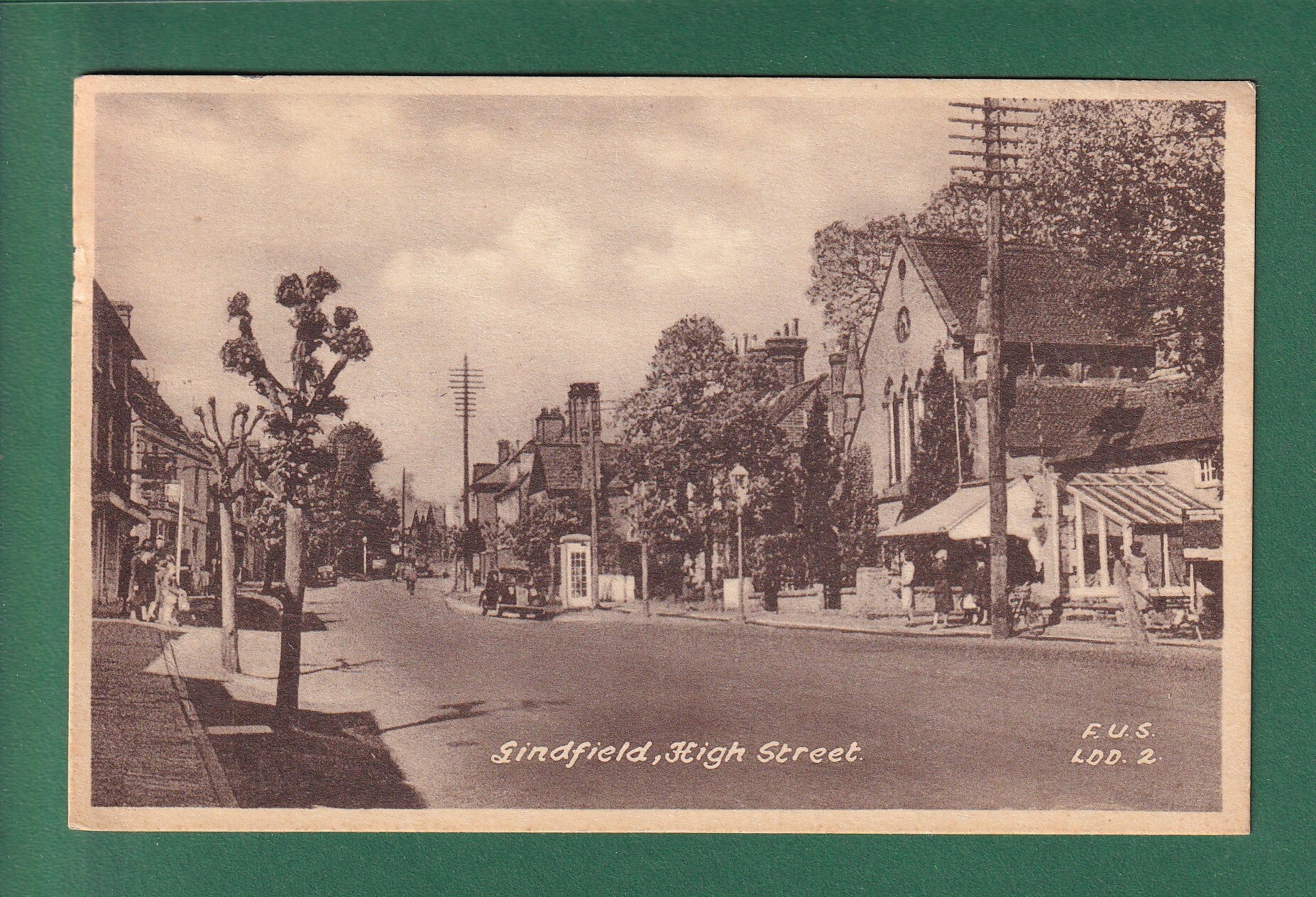 LINDFIELD - High Street - 1950