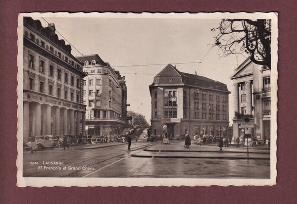 LAUSANNE - St. François - Grand Chêne - 1936