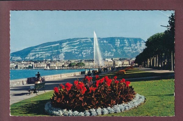 GENEVE - Quai Wilson - 1958