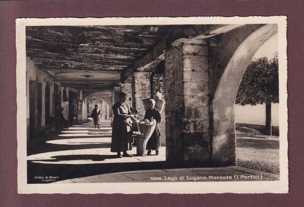 MORCOTE - Portici - Gente - 1935