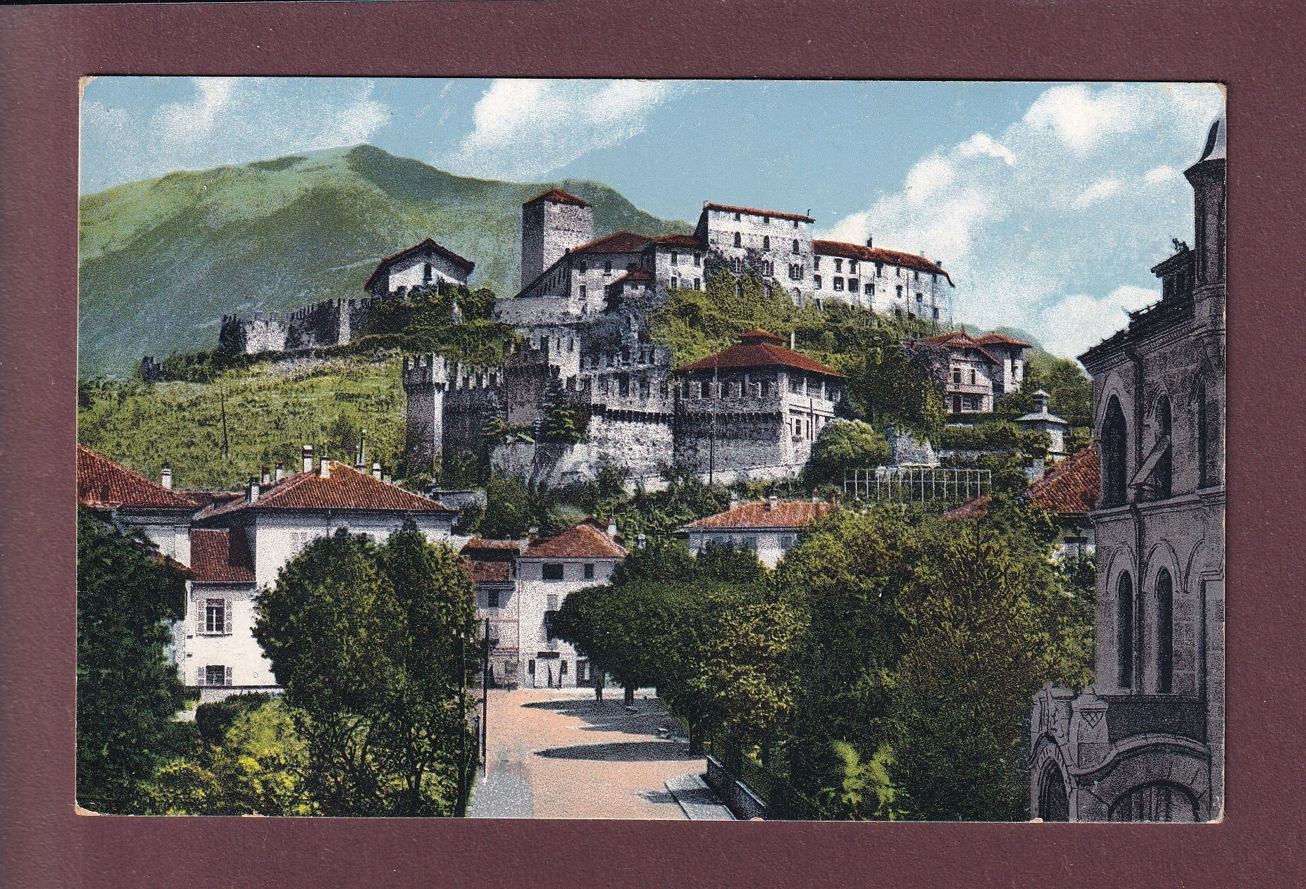 BELLINZONA - Castello d'Uri - 1914 Feldpost