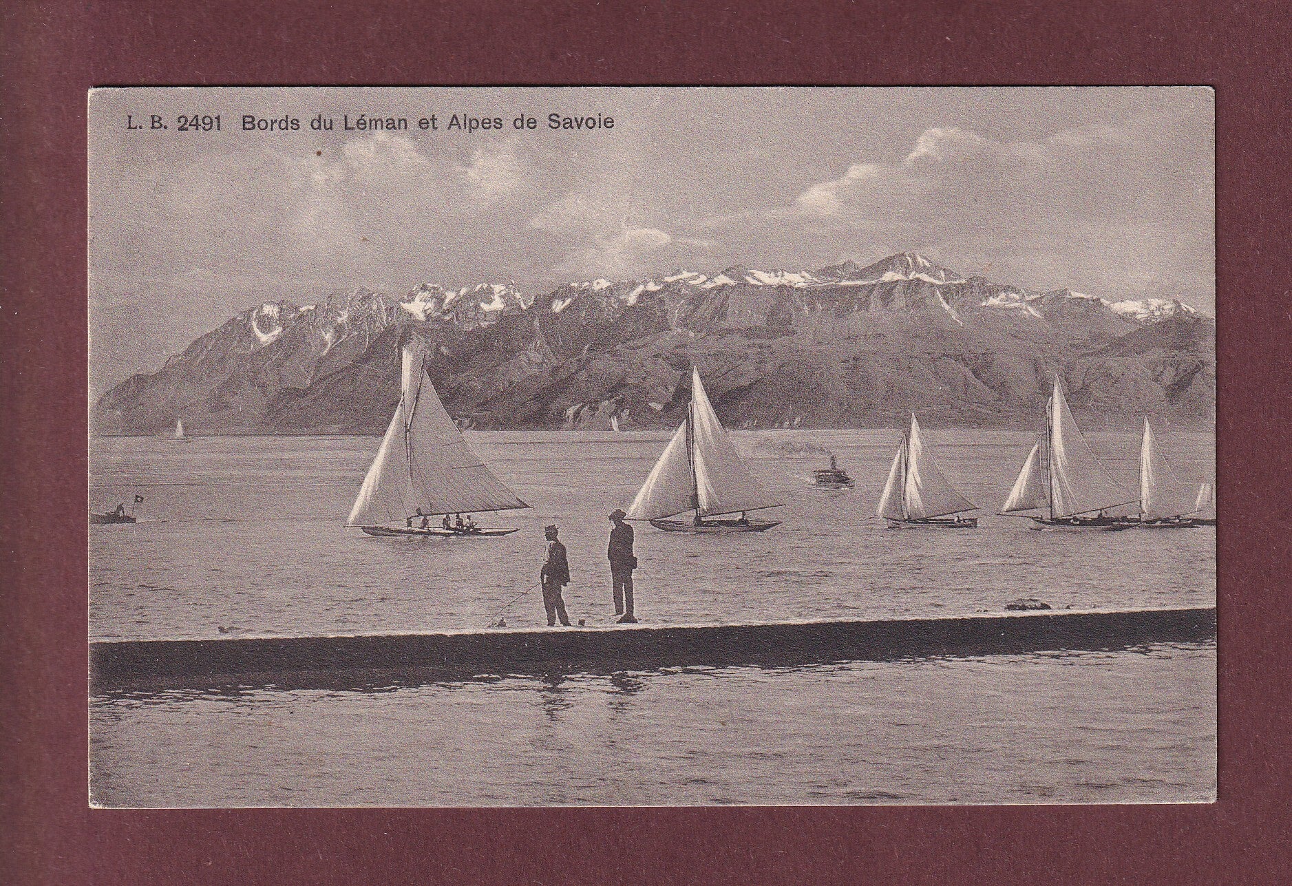 Bords du LEMAN - Voiliers