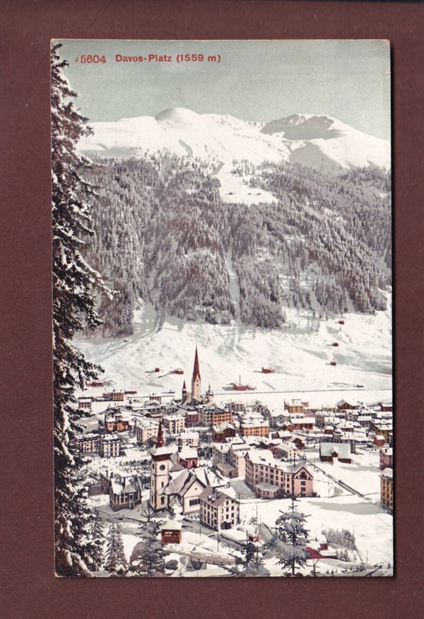 DAVOS-PLATZ unter Schnee