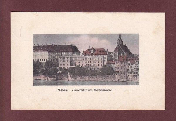 BASEL - Universität - Martinskirche - 1903