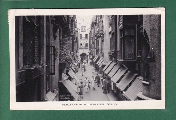 Australia - PERTH - London Court - 1955 // fold //