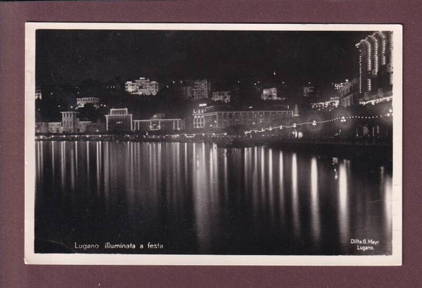 LUGANO illuminata - 1939