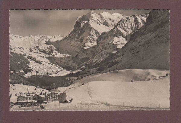 KLEINE SCHEIDEGG - Fliegeraufnahme - Feldpost - 1943