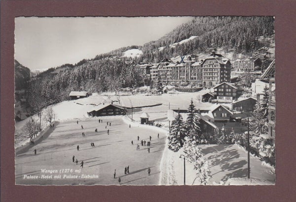 WENGEN - Palace Hotel - Eisbahn - 1941