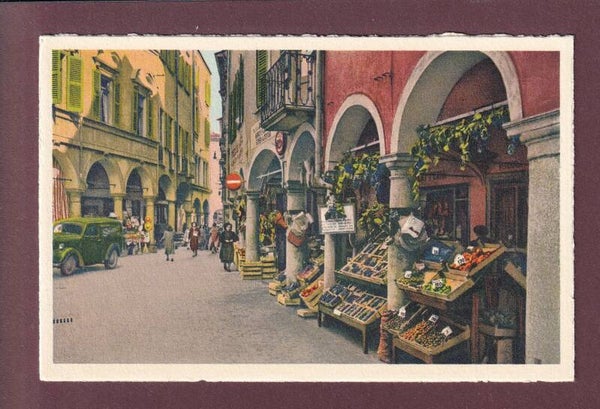 LUGANO - Portici di Via Pessina