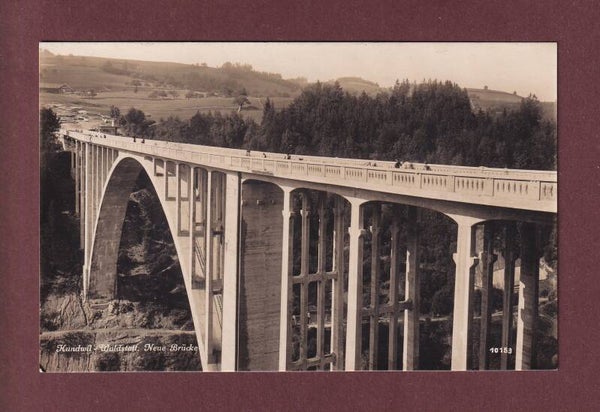 HUNDWIL-WALDSTATT - Neue Brücke