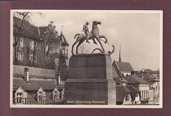 BASEL - Ritter Georg-Monument