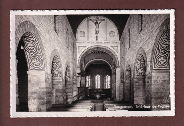 ROUGEMONT - Intérieur de l'Eglise