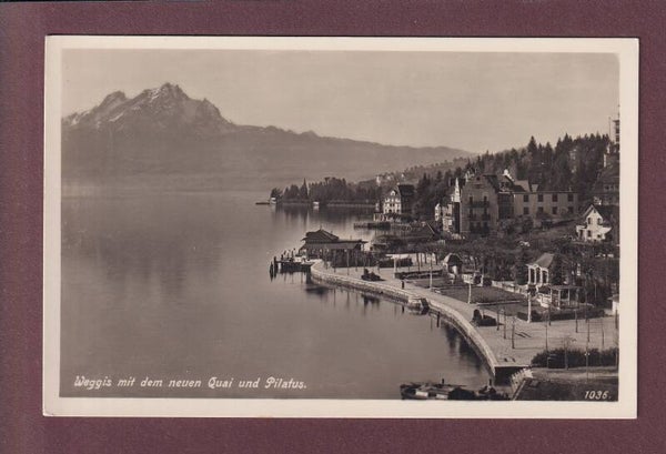WEGGIS - Quai - Pilatus