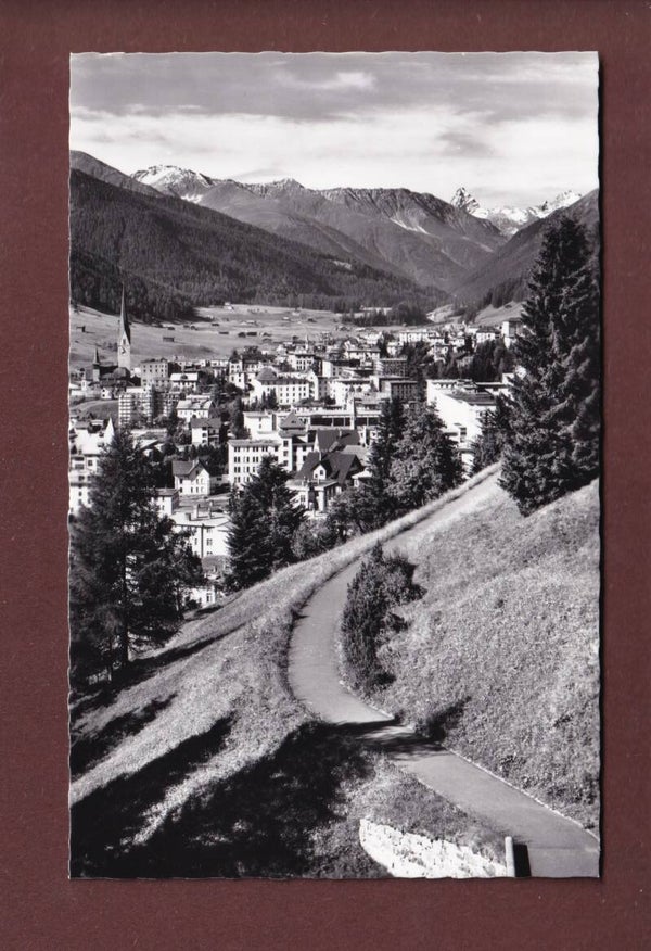 DAVOS - Blick von der Höhenpromenade