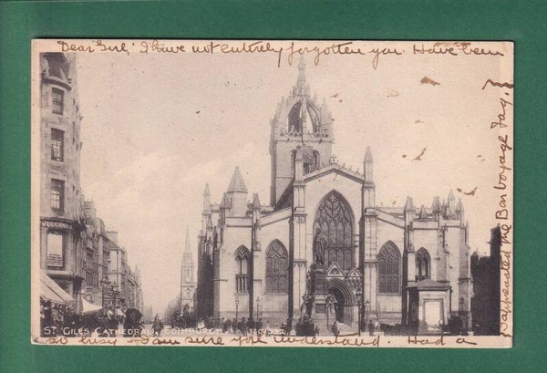 EDINBURGH - St. Giles Cathedral - 1911
