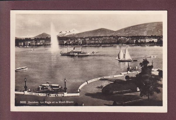 GENEVE - Rade - Bateau CGN